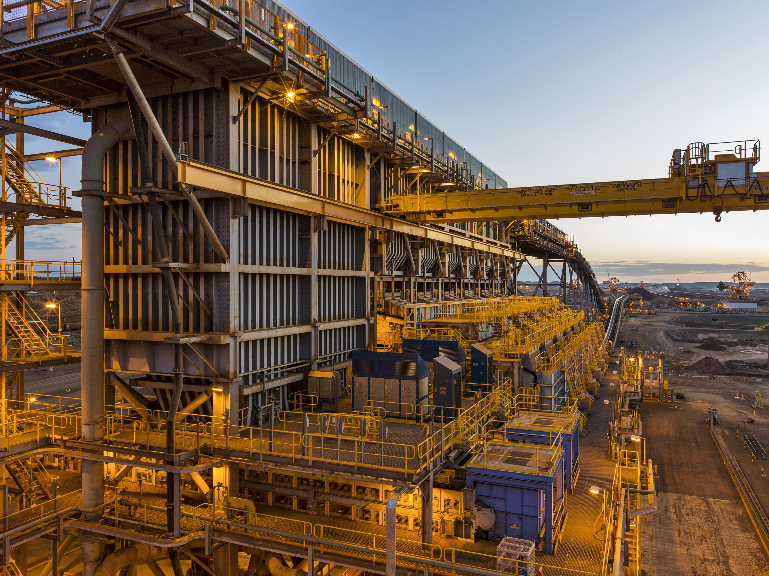 Rio Tinto, Cape Lambert, CLB, 290 upgrade, new infrastructure 2013.
